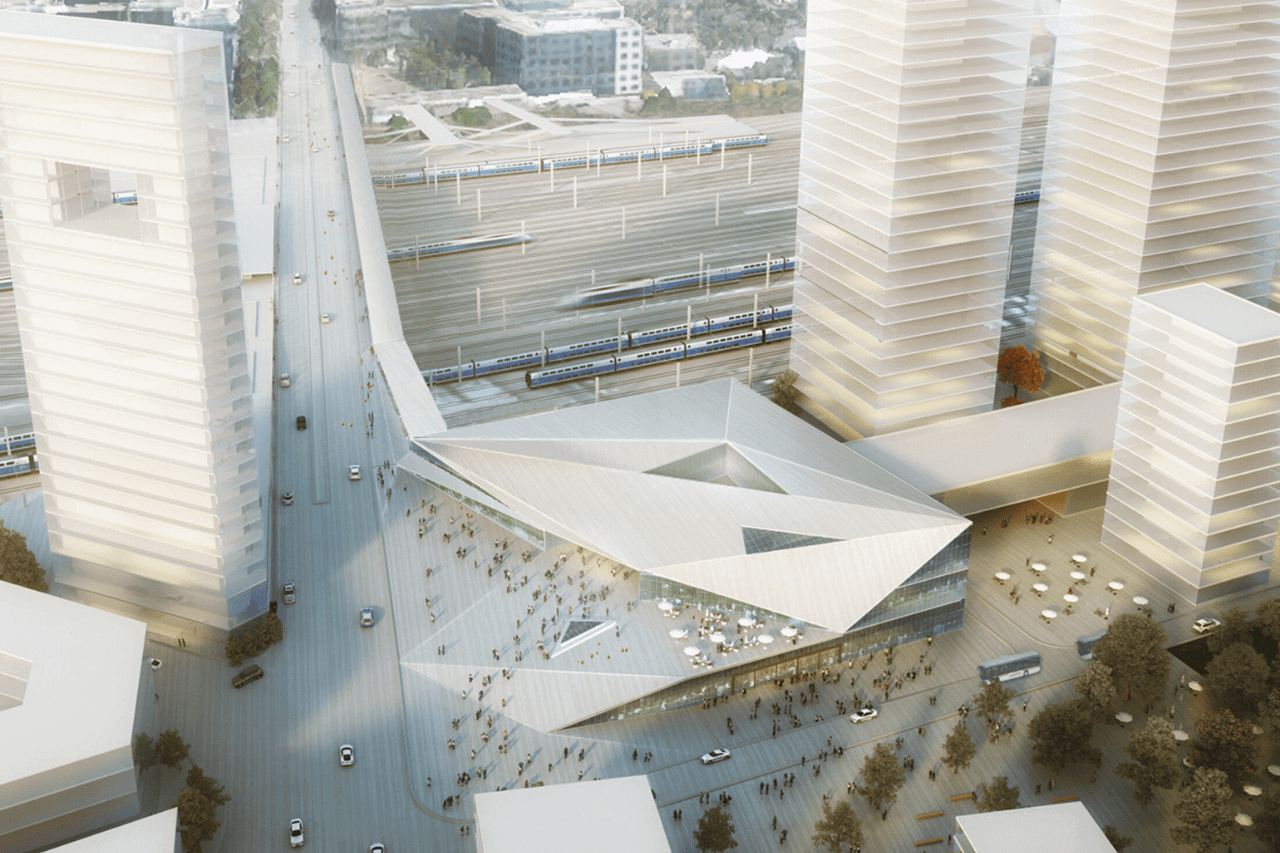 Gare Saint Denis Pleyel, Société du Grand Paris